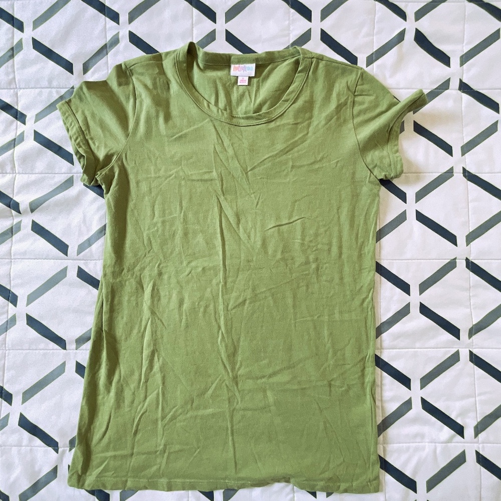 Olive Green Crewneck Tee